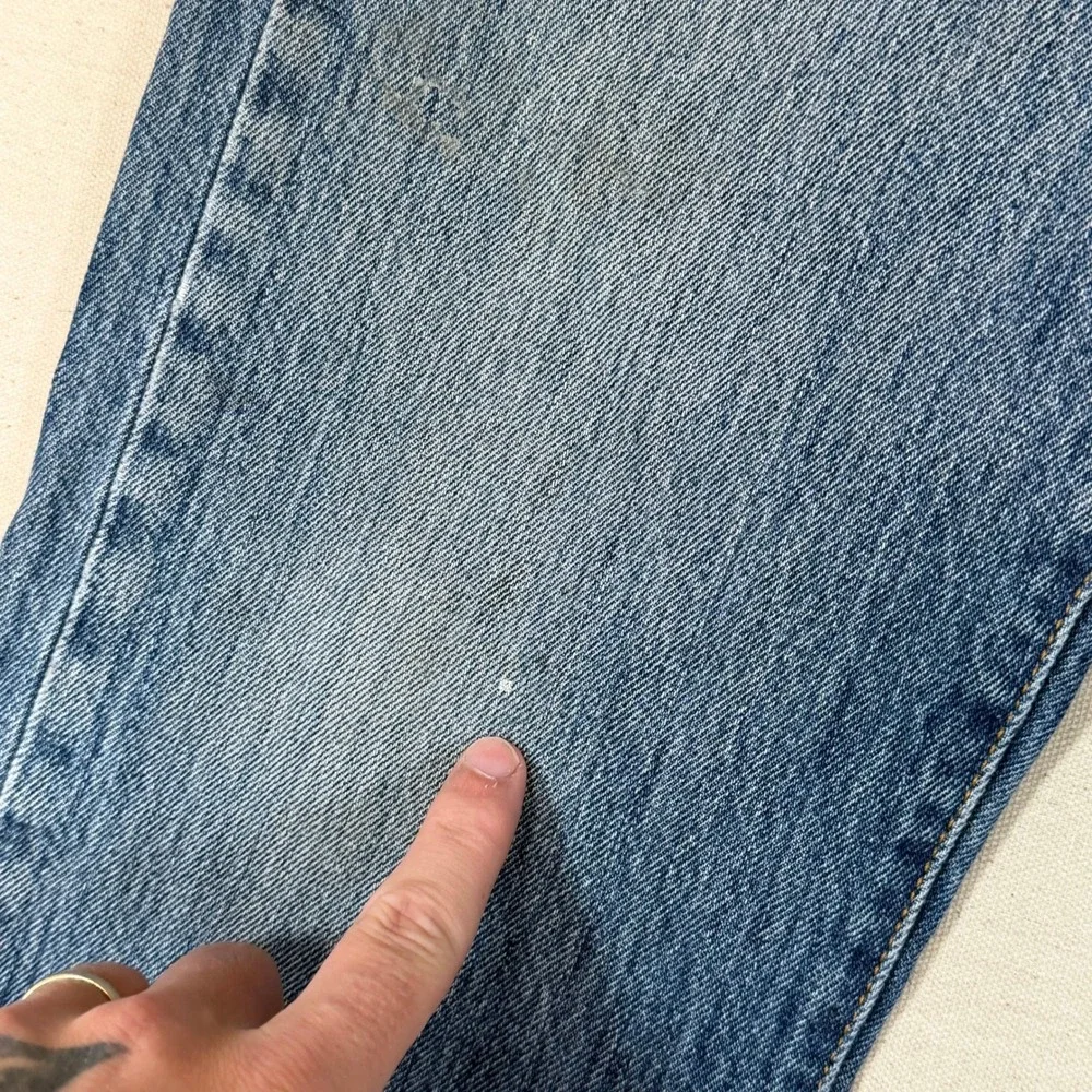 Vintage Levis 501XX Jeans Mens 27x29.5 Blue Denim Button Fly Straight Leg